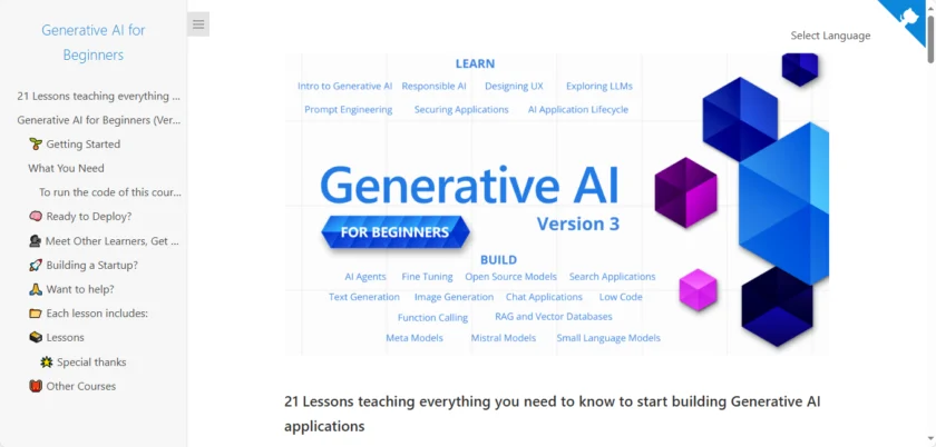 Generative AI for Beginners