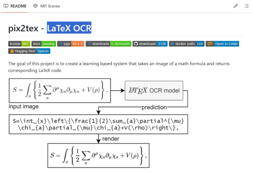 LaTeX-OCR