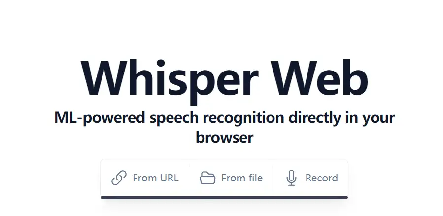 whisper-web