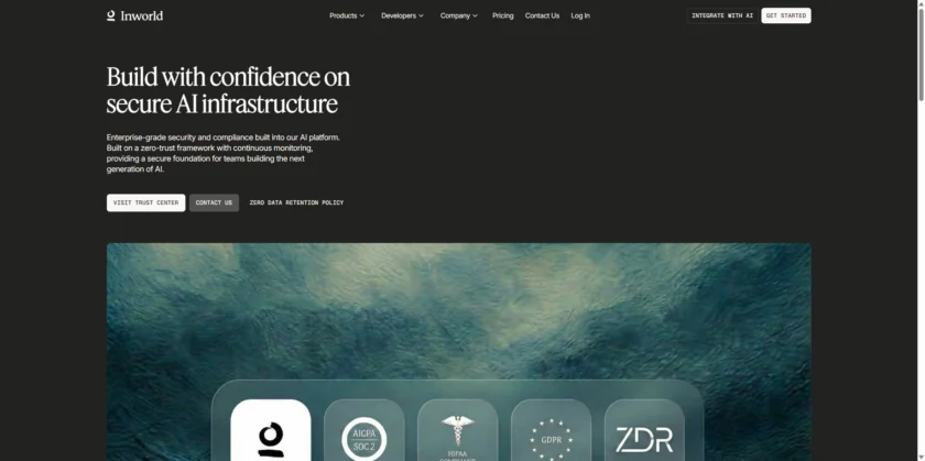 Inworld AI 开发者文档或定价页面