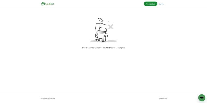 QuillBot 计划对比页展示 Premium 功能差异
