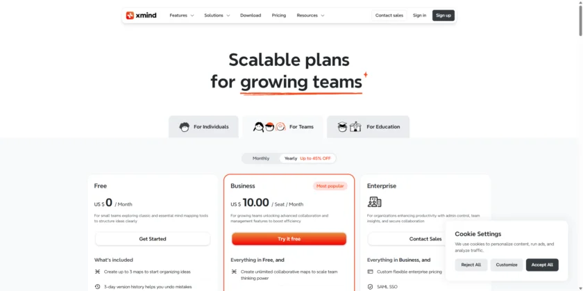 Xmind Copilot AI 生成思维导图操作界面