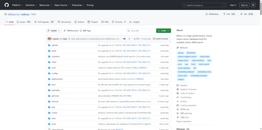 Zilliz Integrations 页面展示常见生态与工具集成方向