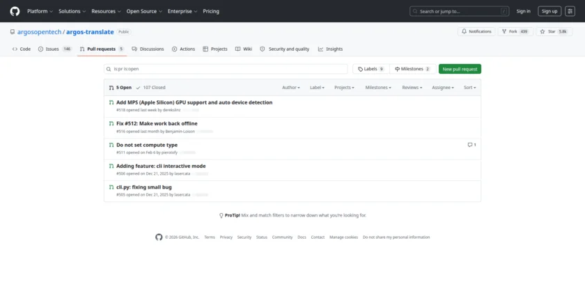 Pull requests · argosopentech/argos-translate · GitHub