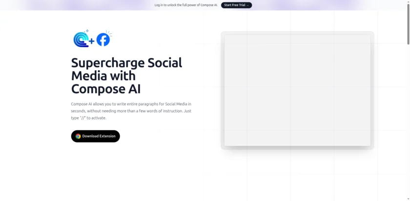 Compose AI + Social Media