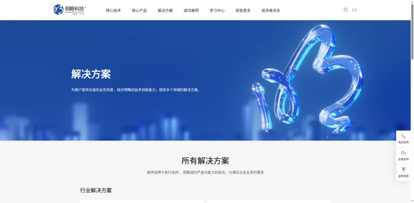 所有解决方案-明略科技