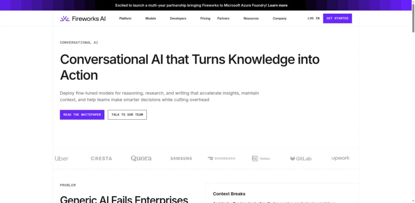 Conversational AI that Turns Knowledge into Action