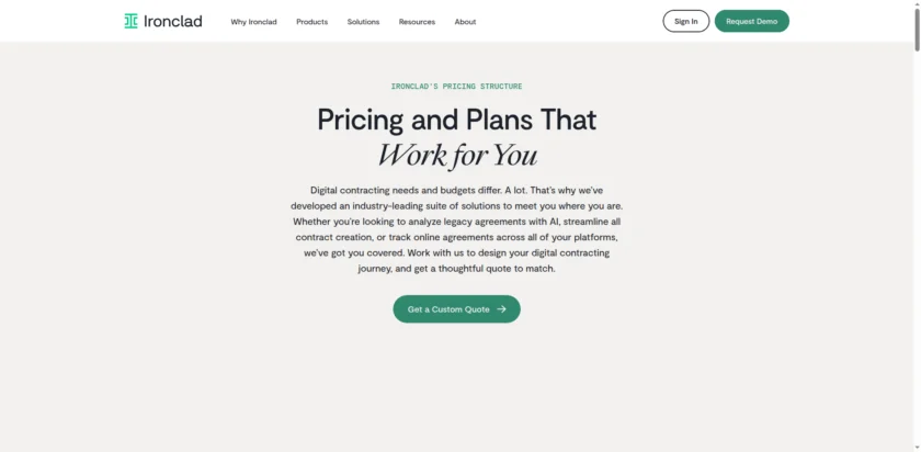 ironclad - Pricing and Plans to Fit Your Needs
