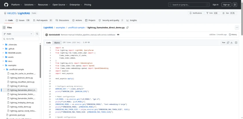 LightRAG/examples/unofficial-sample/lightrag_llamaindex_direct_demo.py at main · HKUDS/LightRAG · GitHub