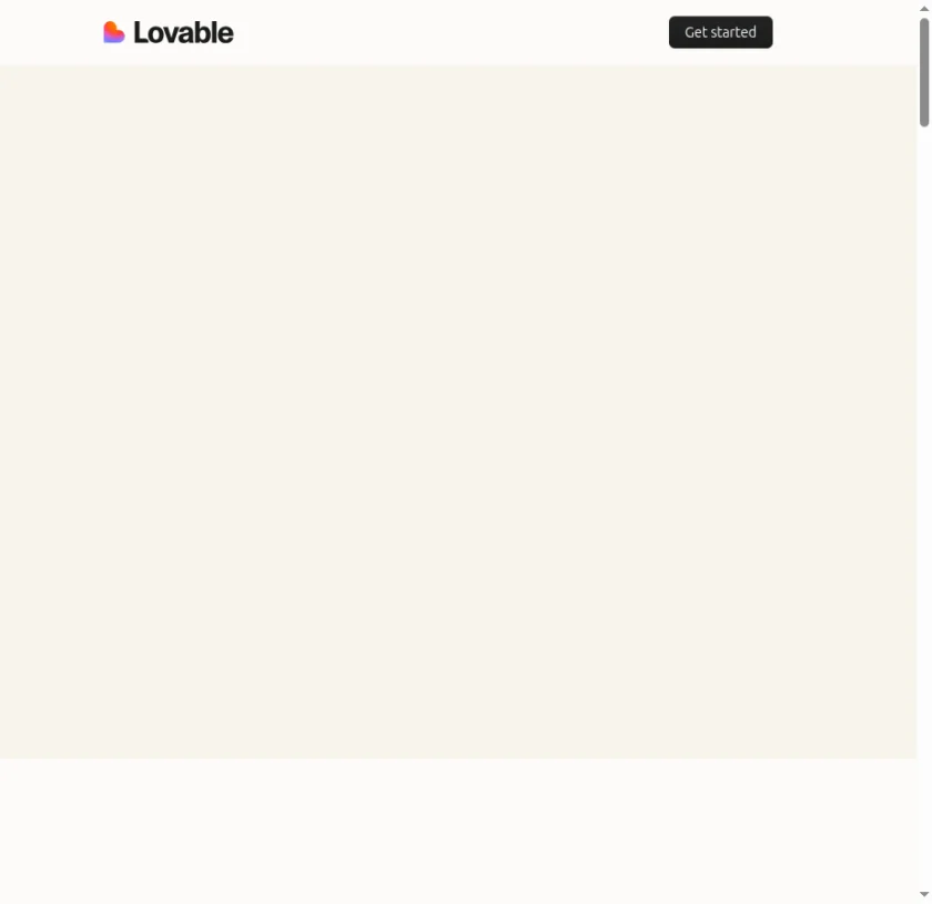 lovable - Best No-Code App Builder for Product Managers