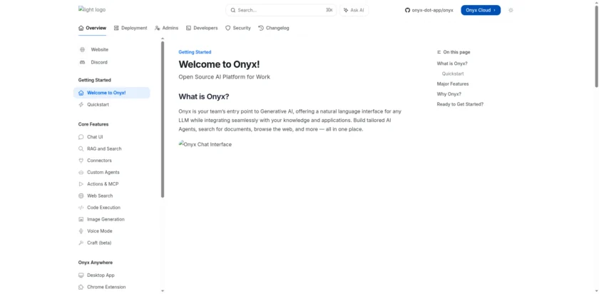 onyx - Welcome to Onyx!