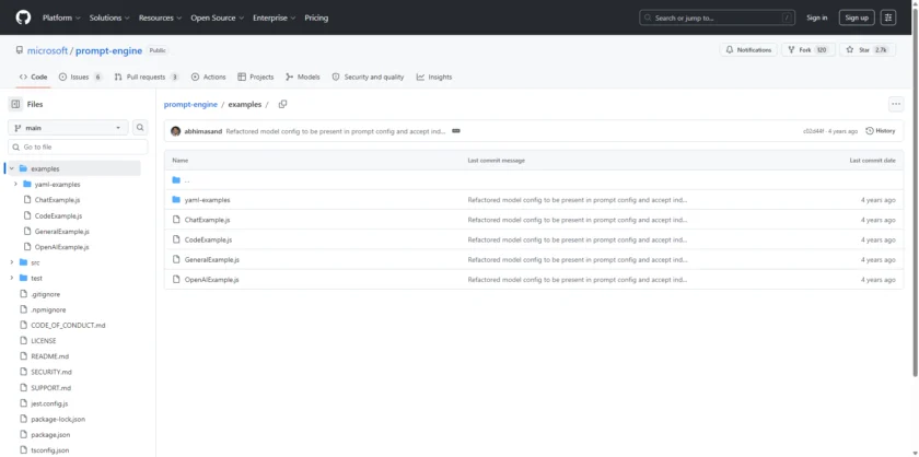 prompt-engine/examples at main · microsoft/prompt-engine · GitHub