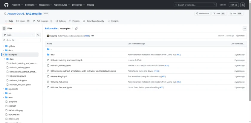 RAGatouille/examples at main · AnswerDotAI/RAGatouille · GitHub