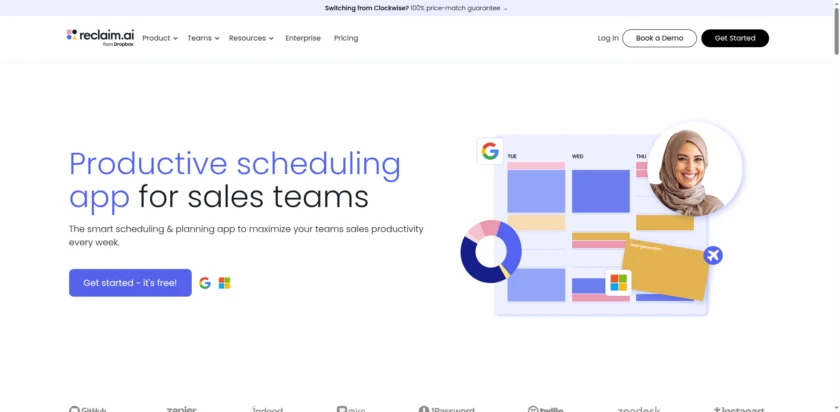 reclaim-ai - Smart Calendar App