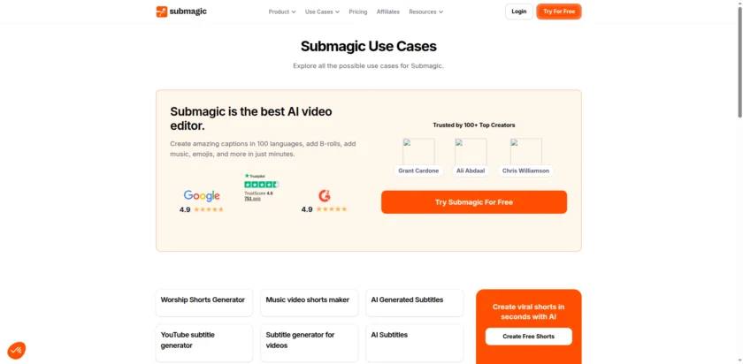 submagic - Use Cases