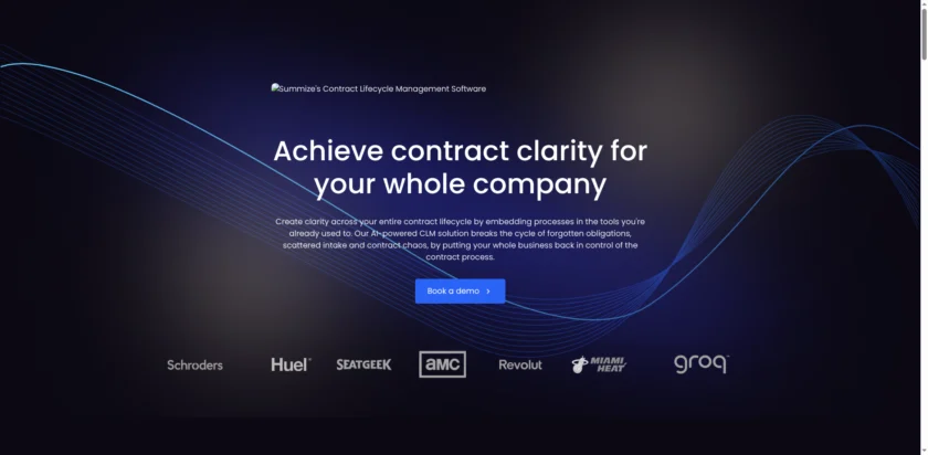 Summize 官网首页截图